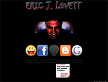 Tablet Screenshot of ericjlovett.com